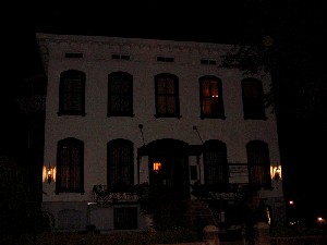 Lemp Mansion at Night