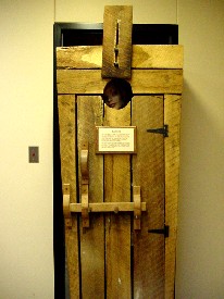 Lunatic Box at Glore Psychiatric Museum, St Joseph, Missouri