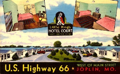 Little King's Hotel Court in Joplin, Missouri on Route 66