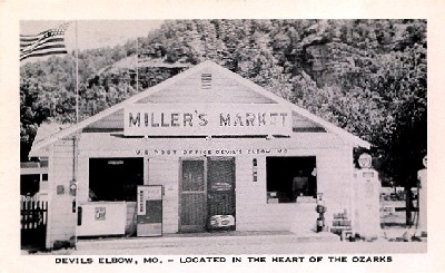 Millers Market in Devil's Elbow, Missouri