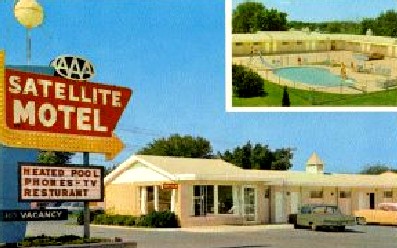 Satellite Motel in Springfield, Missouri on Route 66