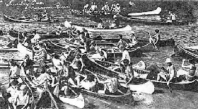 Meramec Canoes on a Sunday Evening