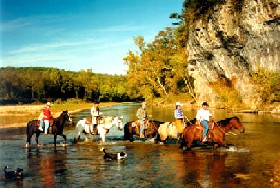 Adventure on the Meramec River, Missouri