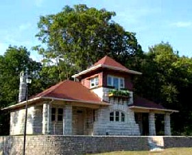 Frisco Train Station in Kirkwood, Missouri