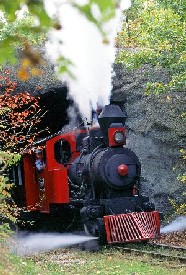 Silver Dollar City Train in Branson, Missouri