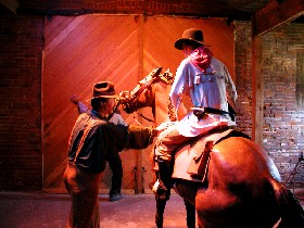 Inside the Pony Express Museum in St. Joseph,
