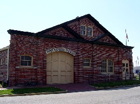 The original 1860 Pony Express stables in St. Joseph, Missouri