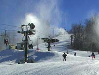 Snow Creek Ski Area near Weston, Missouri