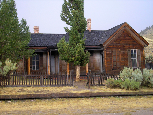 Roe Graves House in Bannack, Montana