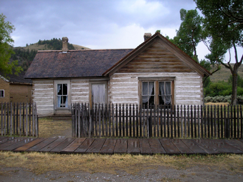 Ryburn House in Bannack, Montana