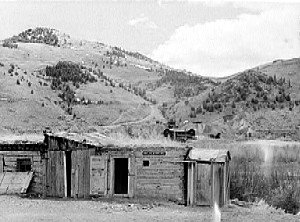 First Jail in Bannack Montana