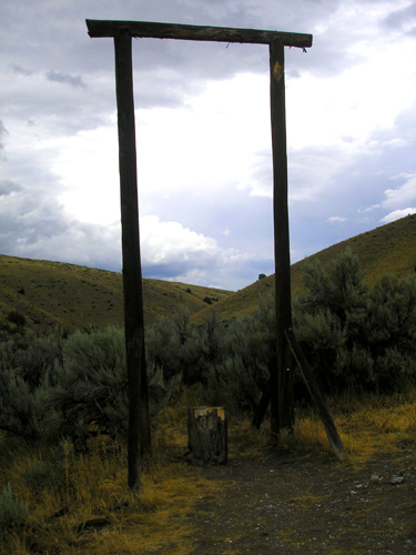 Bannack, Montana Gallows