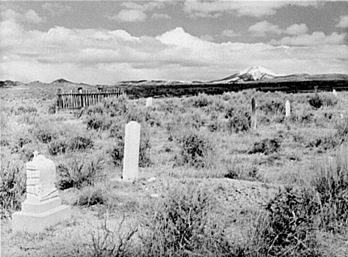Graveyard in Bannack Montana