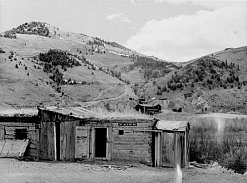 First Jail in Bannack Montana
