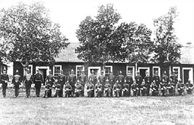 Buffalo Soldiers at Fort Shaw, Montana, 1888