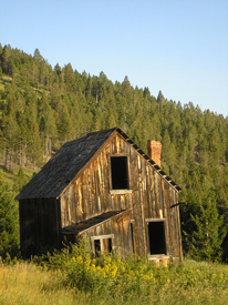Old Building in Elkhorn, Montana