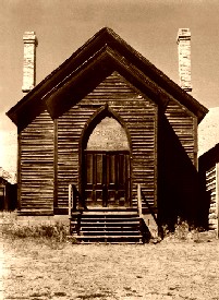 Methodist Church, Bannack, Montana