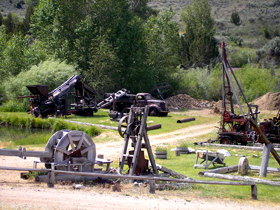 Mining Remains in Virginia City, Montana
