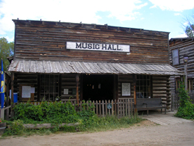 Music Hall, Nevada City, Montana