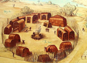 Powhatan village