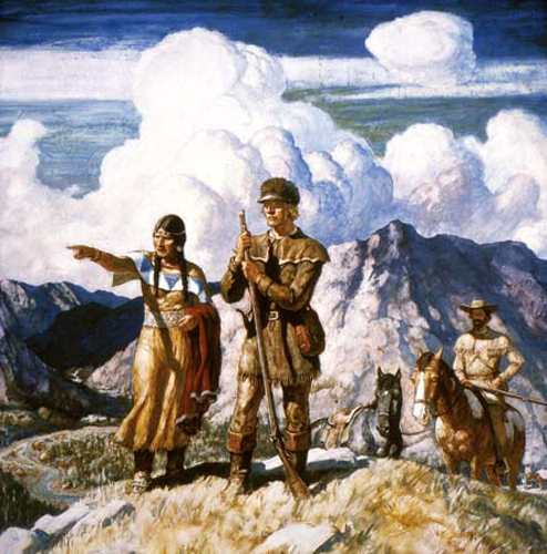 1804 lewis and clark. Sacagawea guided Lewis