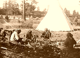Salish Indian Women