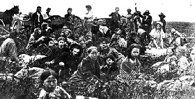 White settlers after the Santee Uprising