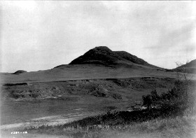 Site of the abandoned Hidatsa village