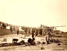 Sioux in Camp