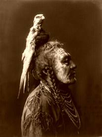 Two Whistles, a Crow Medicine Man.