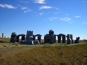 Carhenge in Alliance, Nebraska