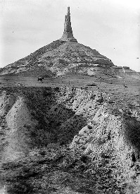 Chimney Rock in Nebraska