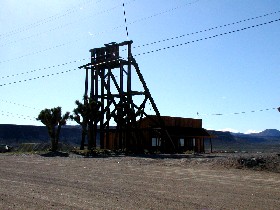 Headframe in Goldfield, Nevada