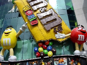 M&M World in Las Vegas, Nevada