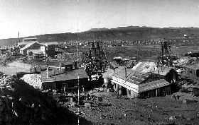 Mohawk Mine in Goldfield, Nevada, 1906