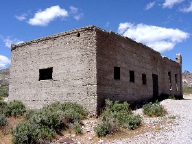 Rhyolite jail today