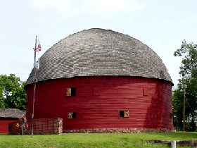 Round Barn in Arcadia, Oklahoma