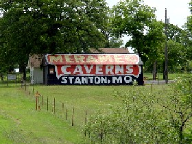 Meramec Caverns Barn west of Chandler, Oklahoma