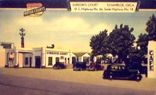 Vintage Postcard Chandler, Oklahoma