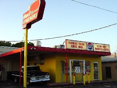 Hanks Hamburgers in Tulsa Oklahoma