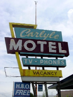 Carlyle Motel In Oklahoma city, Oklahoma