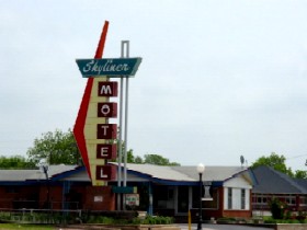 Skyliner Motel in Stroud Oklahoma