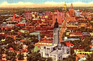 Tulsa, Oklahoma along Route 66