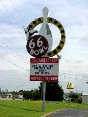 66 Bowling Alley Oklahoma City, Oklahoma