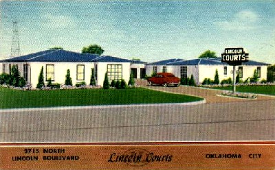 Lincoln Court in Oklahoma City on Route 66