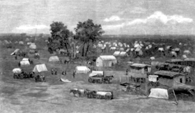 Oklahoma city Founding