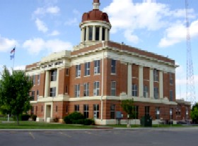 Beckham County Courthouse in Sayre, Oklahoma