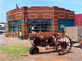 Seaba Station just west of Warwick, Oklahoma