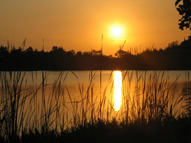 Veteran's Lake at the Chickasaw National Recreation Area