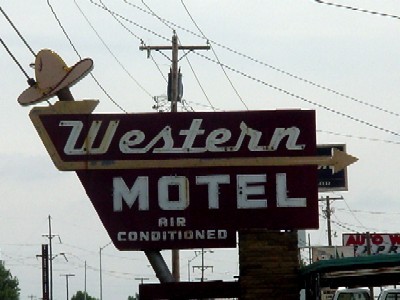 Western Motel in Yukon, Oklahoma